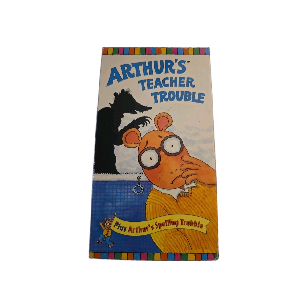 Vintage 1997 Arthur - Arthurs Teacher Trouble VHS
